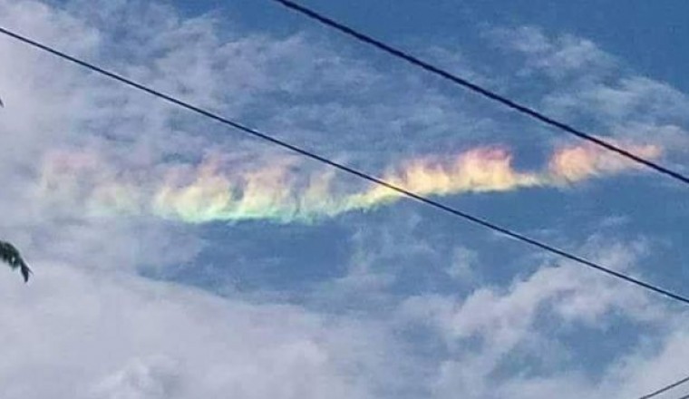 ¿Un ‘arcoíris de fuego’ en Chiclayo? Mira el inusual fenómeno que captaron en Pátapo [Video]