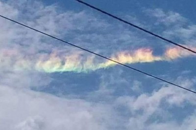 ¿Un ‘arcoíris de fuego’ en Chiclayo? Mira el inusual fenómeno que captaron en Pátapo [Video]